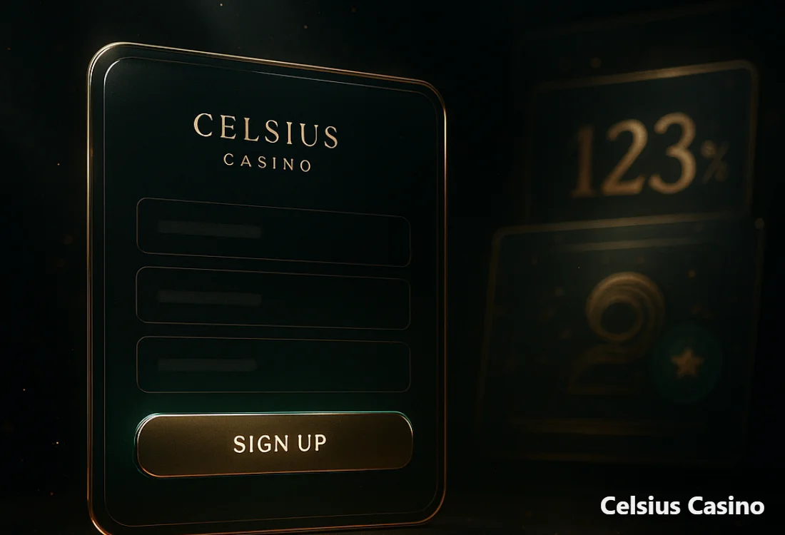 Inscription et bonus de bienvenue Celsius Casino